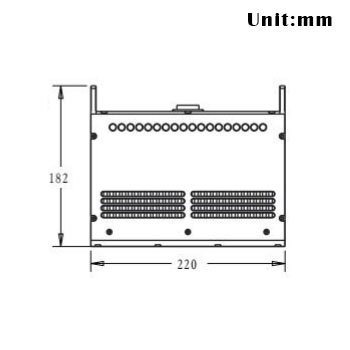 UV-LED surface light source irradiator (150 x 150)